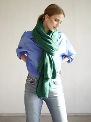 Sjaalmania cosy chic mean and green