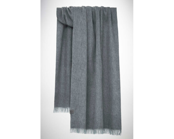 bufandy brushed solid comfort grey