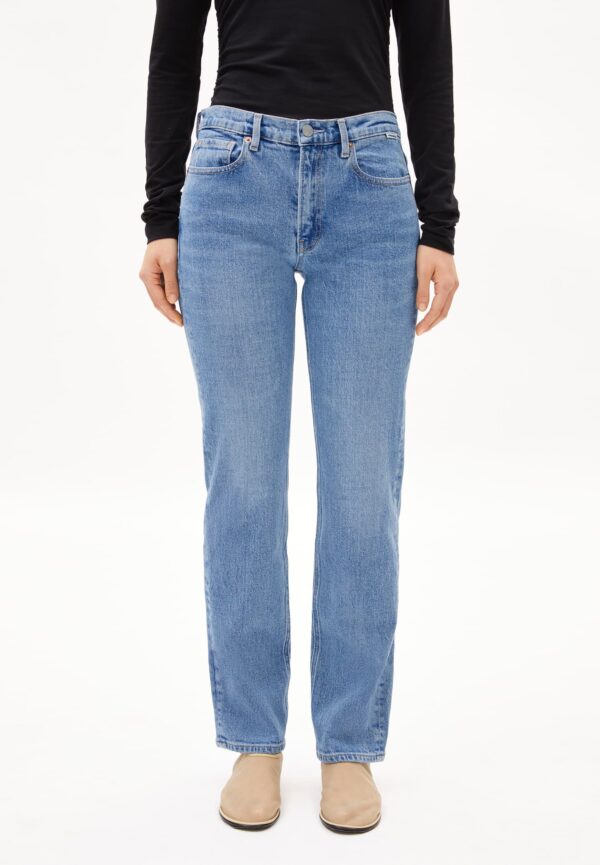 Armed Angels - Carenaa jeans straight leg - mid waist - Capri