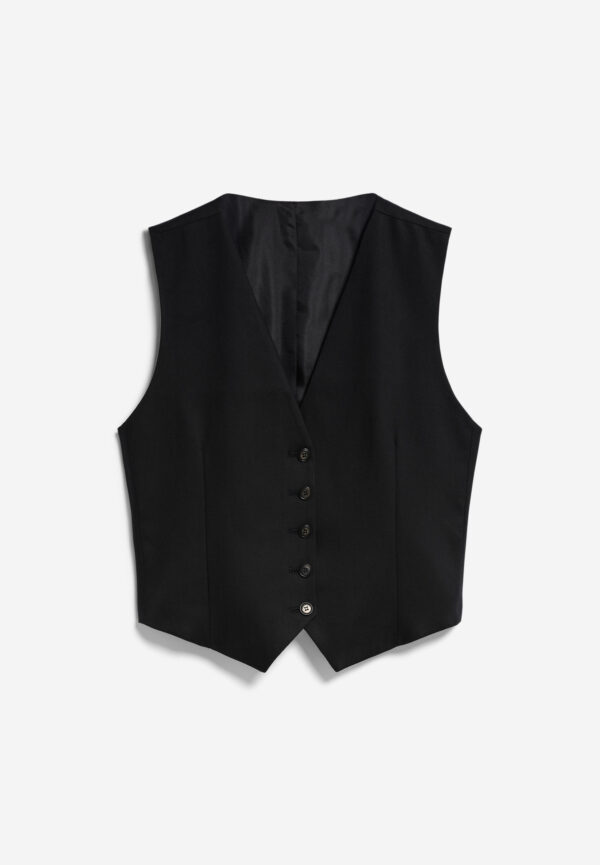 Armed Angels - Sineriaa Gilet - Black - Afbeelding 3