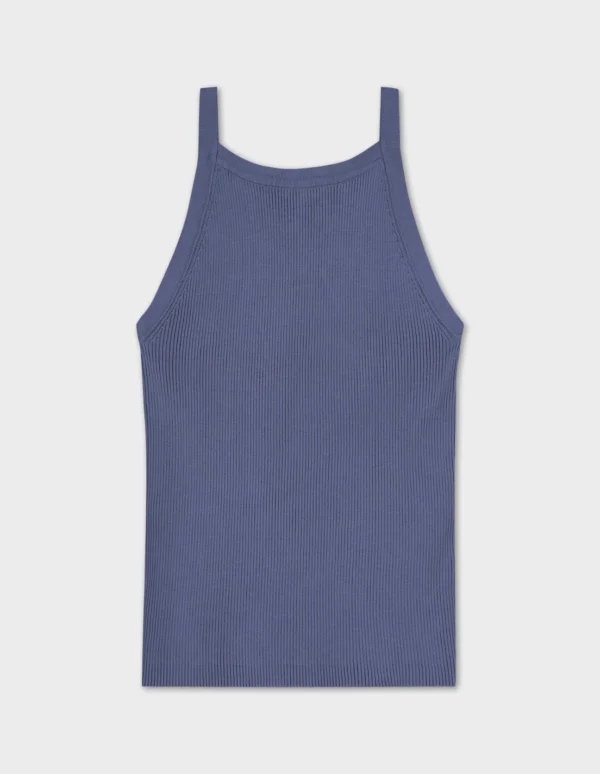 Avec Ēlan - Olivia Top - Faded Blue