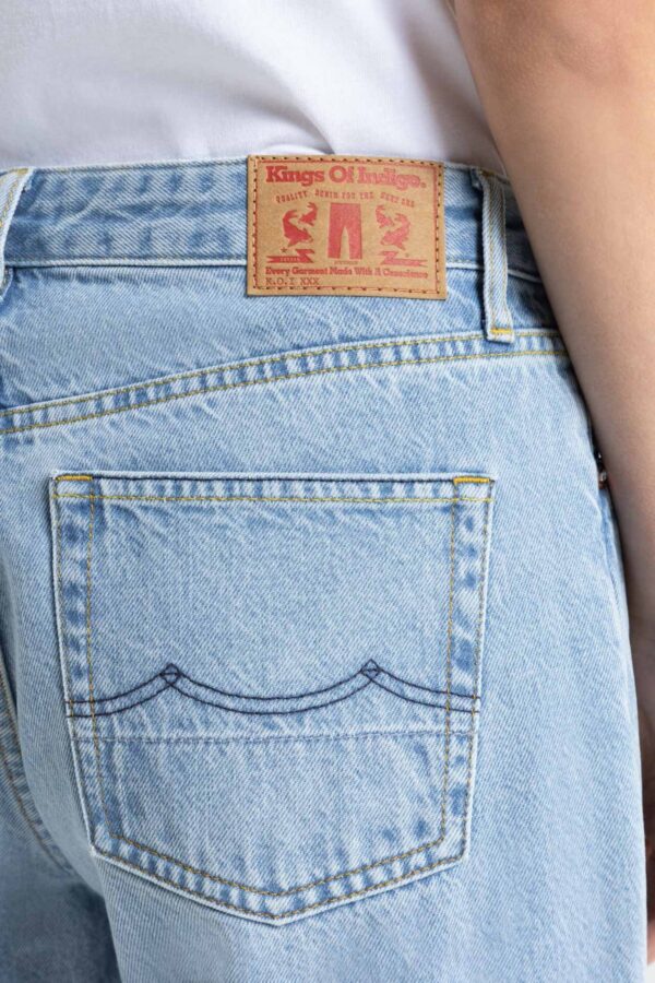 Kings of Indigo - Mid waist jeans Jane - Blue reed super light used - Afbeelding 5