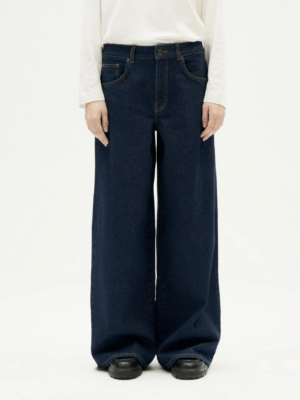 Thinking Mu - Jeans Hedda - Dark Clean Denim