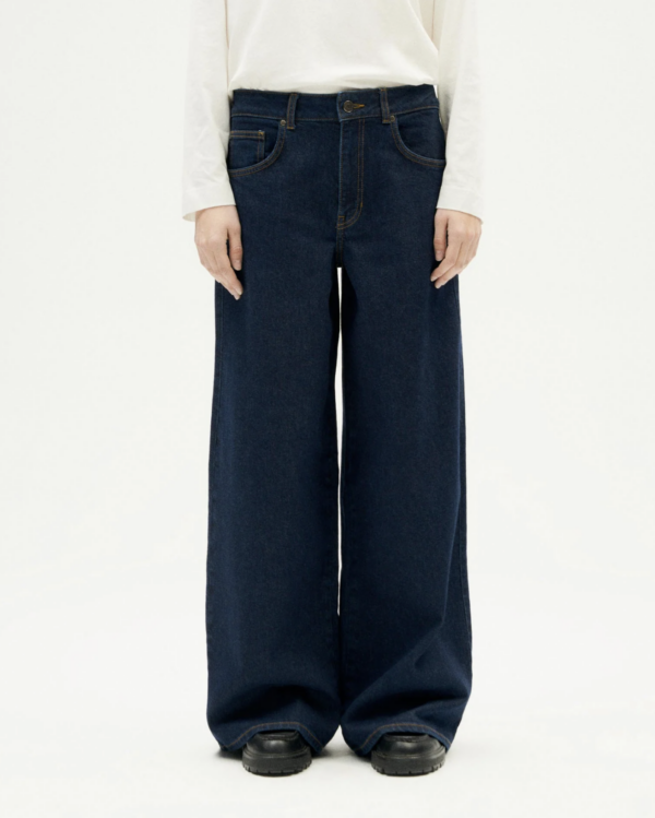Thinking Mu - Jeans Hedda - Dark Clean Denim