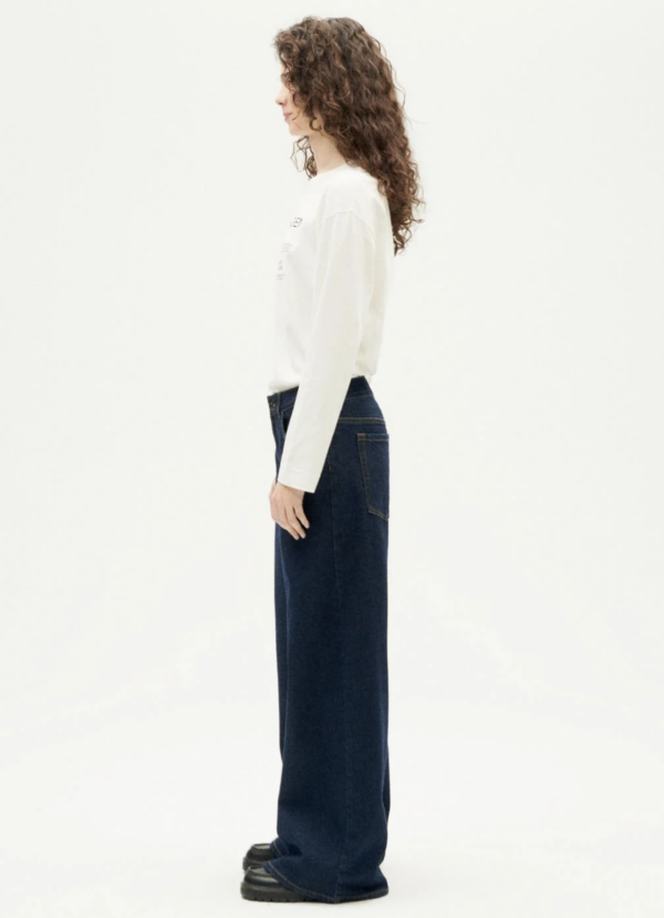 Thinking Mu - Jeans Hedda - Dark Clean Denim