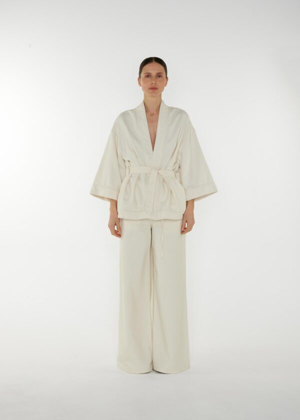 Club l'Avenir - Kimono Jumo'CL - Ecru