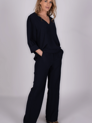 The Clothed - Mets broek - Navy