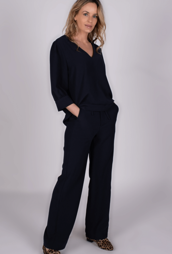 The Clothed - Mets broek - Navy