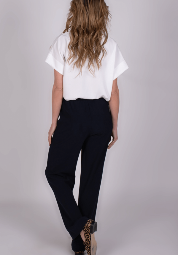 The Clothed - Mets broek - Navy - Afbeelding 7