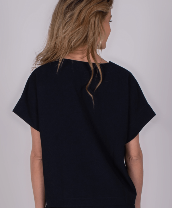 The Clothed - Reims Top - Navy