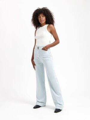 Kuyichi - Farrah Worker High Waist Wide Leg - Super Light