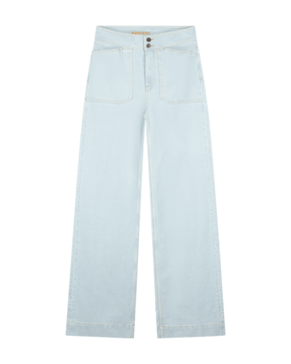 Kuyichi - Farrah Worker High Waist Wide Leg - Super Light