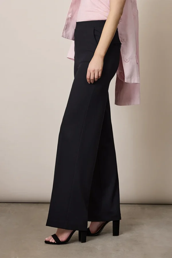 Corel Amsterdam - Lilly Wide Pants - Zwart