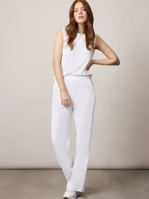 Corel Amsterdam - Nola Broek Crepe - Wit