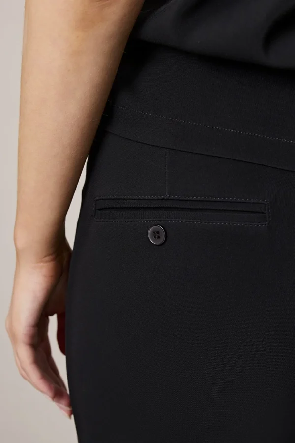 Corel Amsterdam - Nola Broek Crepe - Zwart
