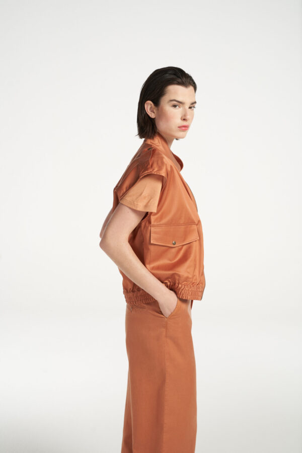 Femmes du Sud - Gilet Valere - Burned Orange