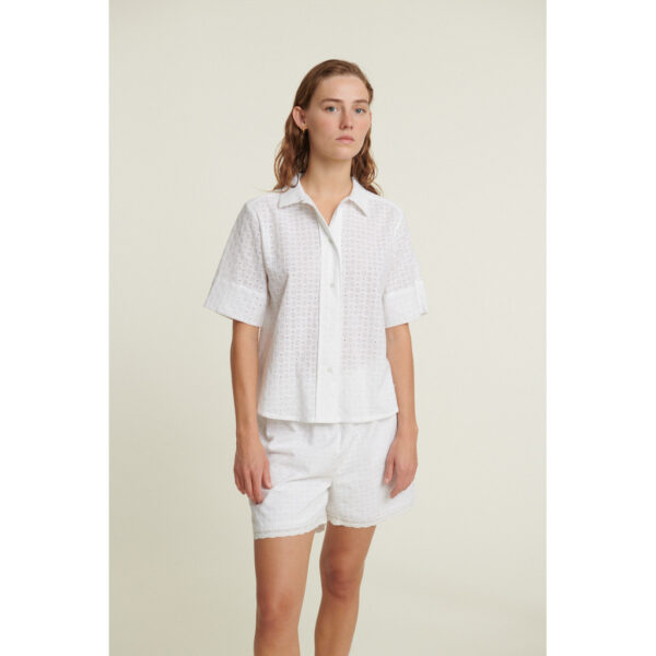 Basic Apparel - Adie shirt - Bright White