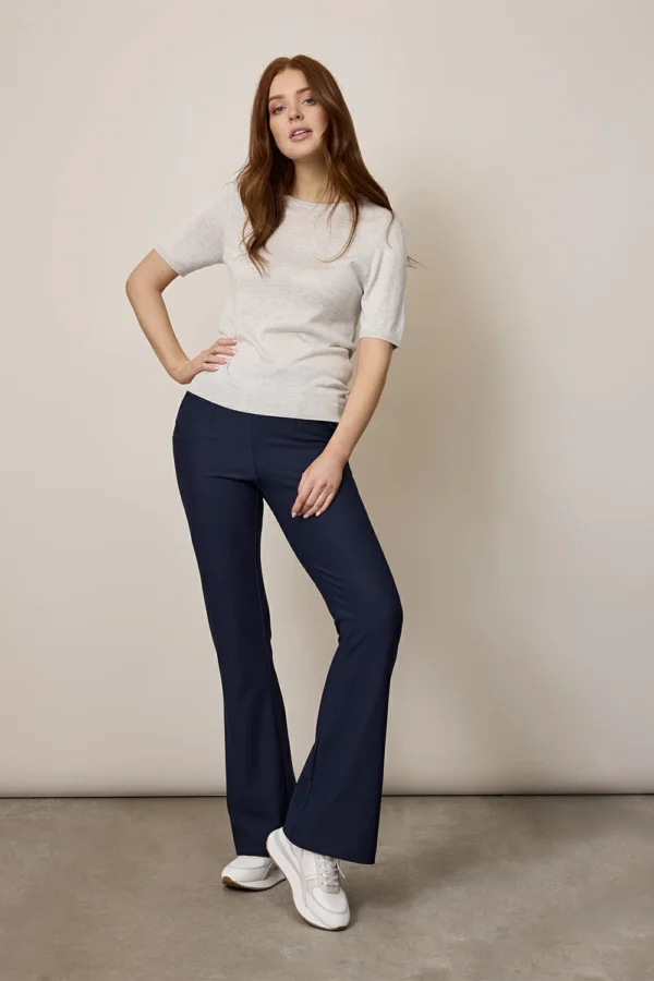 Corel Amsterdam - Boa Flare Broek - Marineblauw