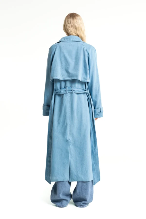 Kings of Indigo - Victoria Denim Trenchcoat