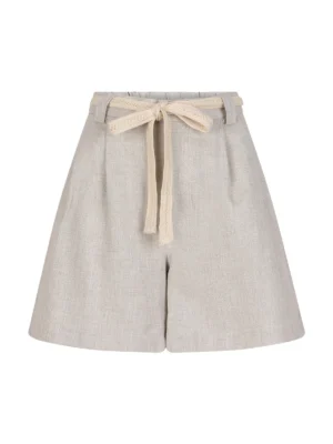 Ruby Tuesday - Pierres Shorts - Light Beige Melange