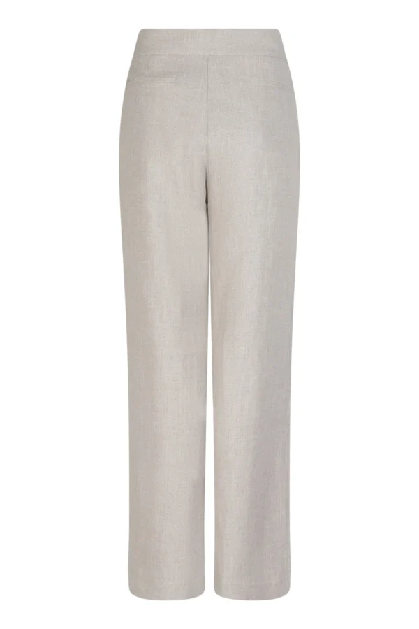 Ruby Tuesday - Pierette straight pants - Light beige melange