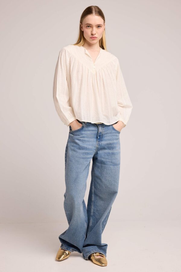 Louizon - Blouse Beyrem- Ecru