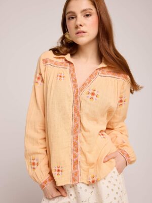 Louizon - Blouse Carinio - Poudre