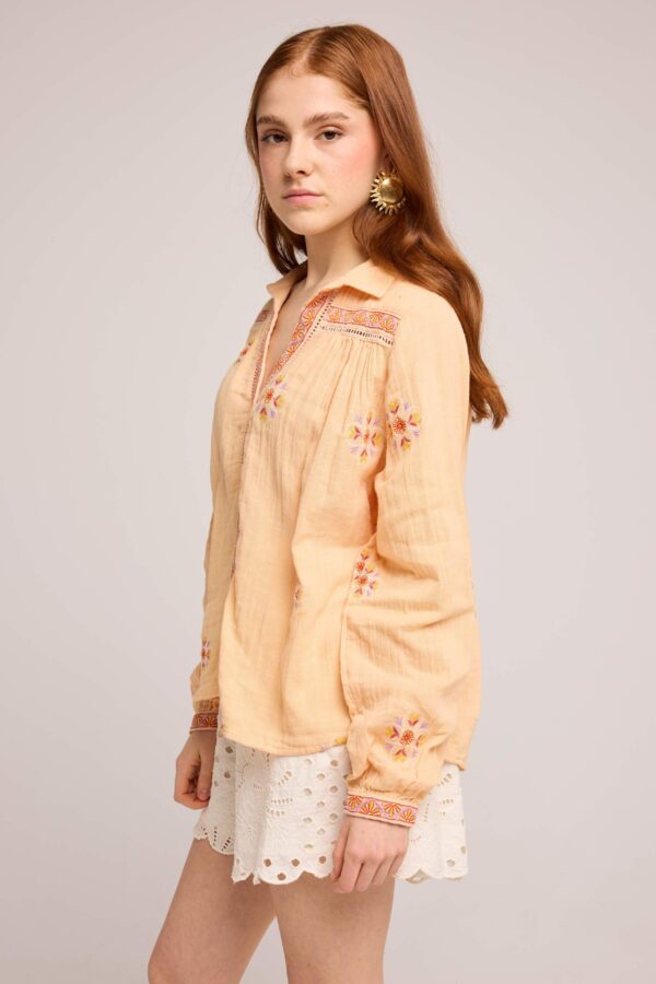 Louizon - Blouse Carinio - Poudre