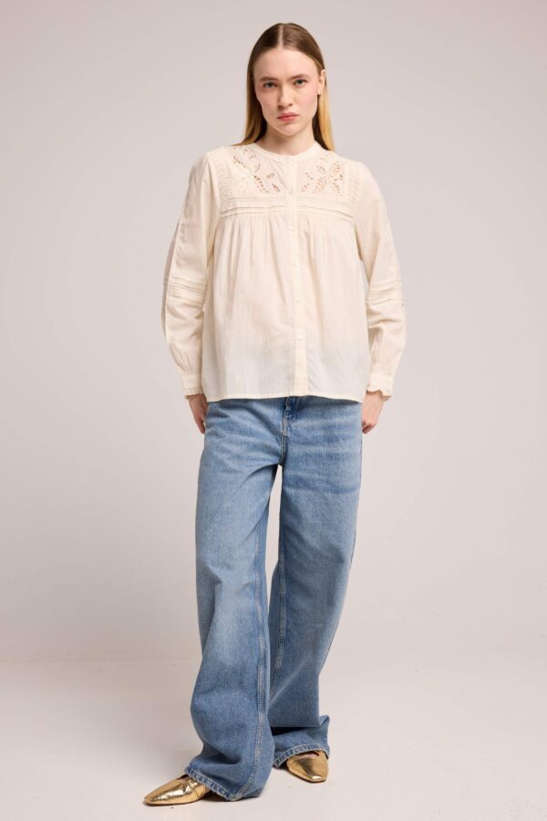 Louizon - Blouse Tonga - Ecru