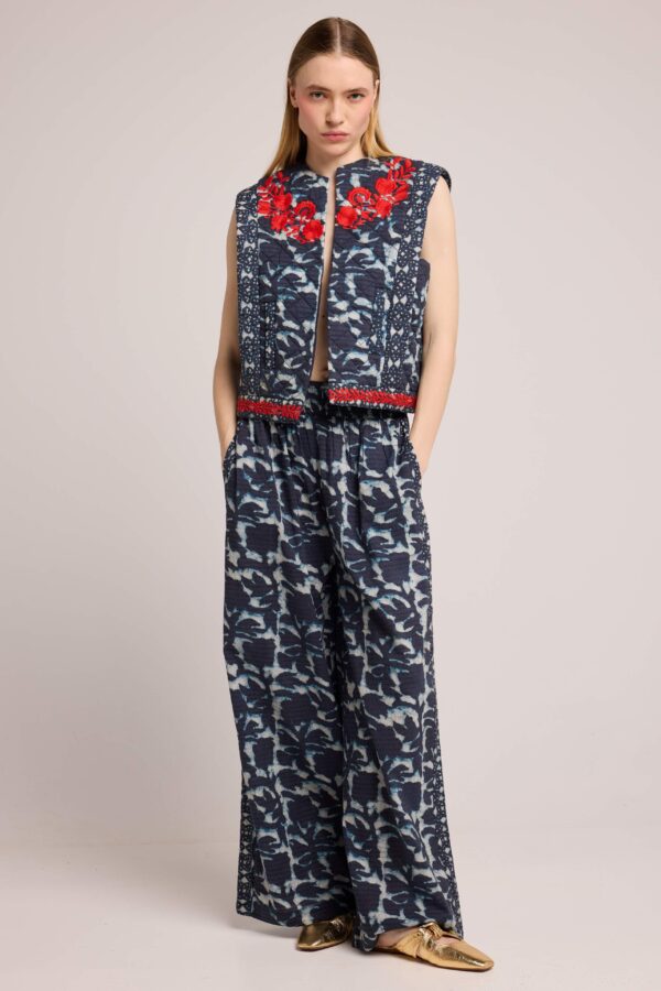 Louizon - Gilet Mazan - Blue