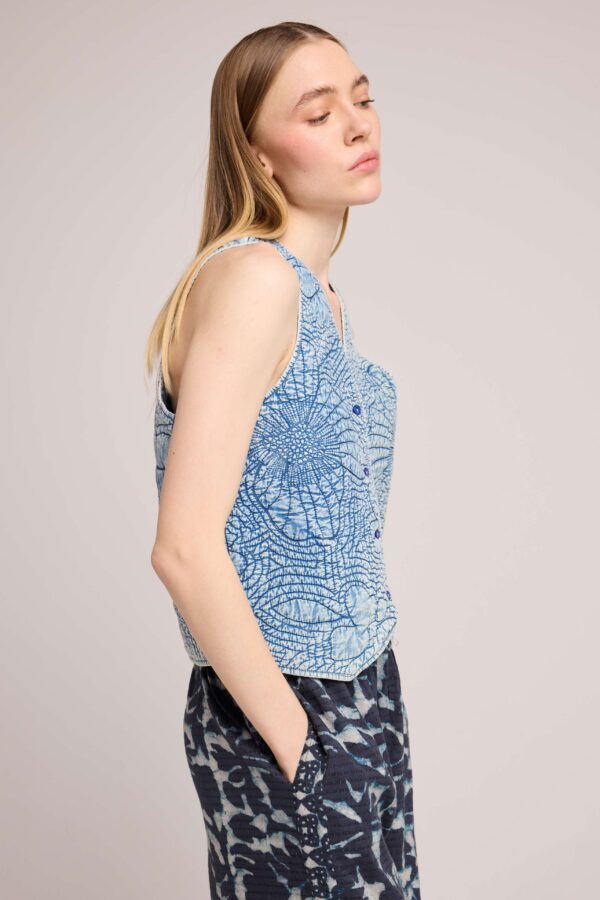 Louizon - Gilet Pinede - Indigo