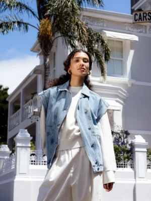 Âme Antwerp - Maddox Denim Trench - Light-Blue