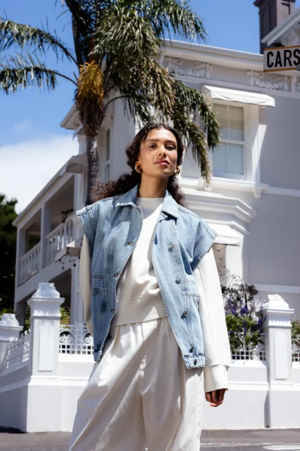 Âme Antwerp - Maddox Denim Trench - Light-Blue