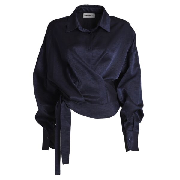 Femmes du Sud - Blouse Allison - Navy