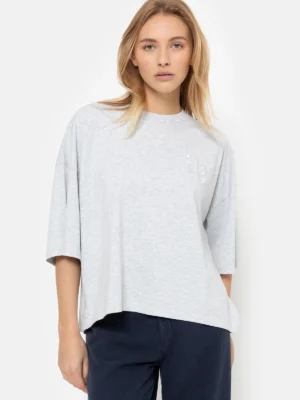 Âme Antwerp - Eloise Boxy T-Shirt - Marled Grey
