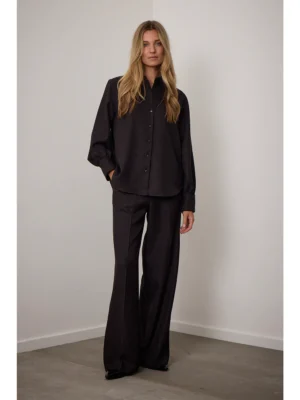 Corel Amsterdam - Julia uni Pants - Used Black