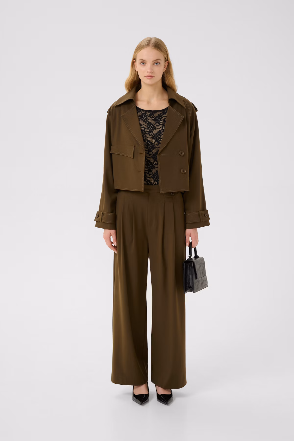 Gestuz - GZedina Broek - Dark Beech