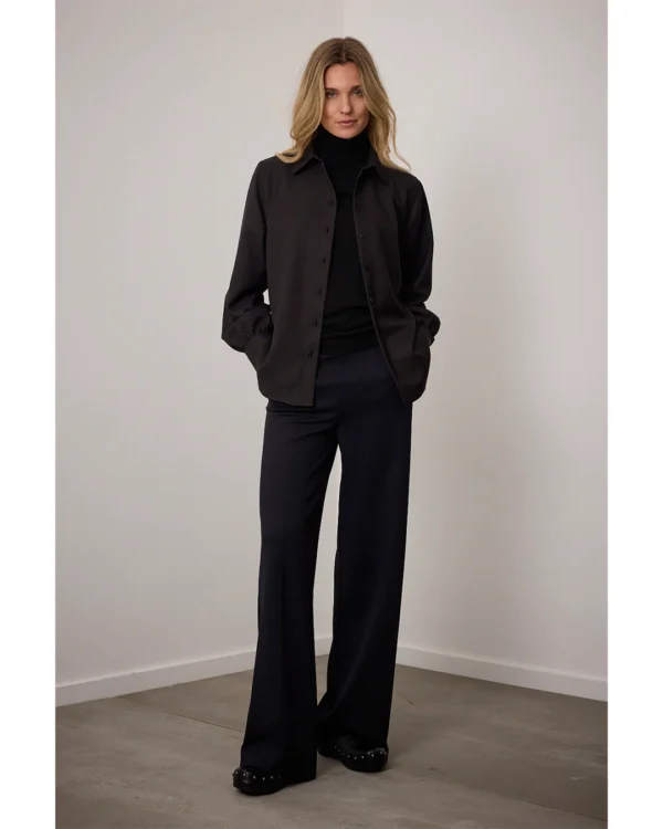 Corel Amsterdam - Lilly Wide Pants - Zwart