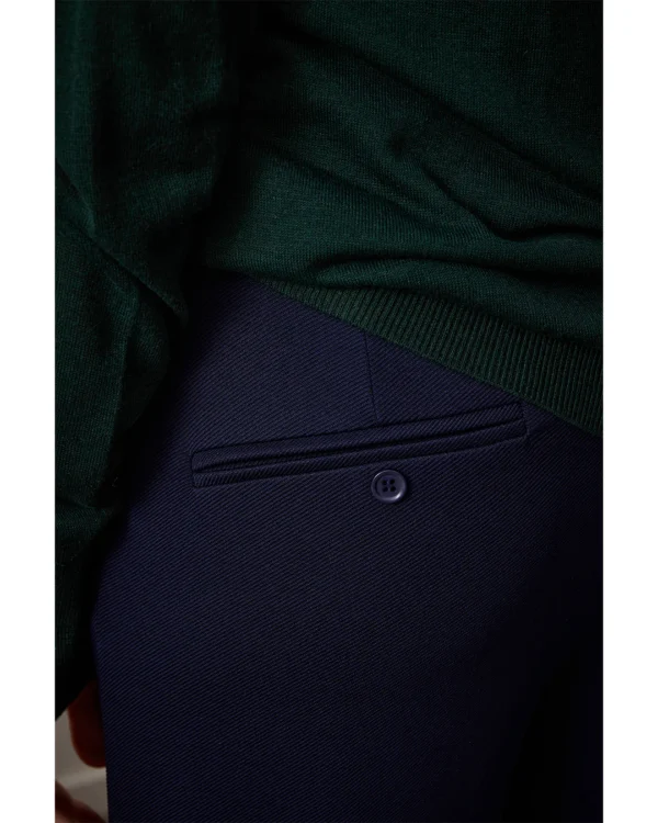 Corel Amsterdam - Lily Wide Pants - Marineblauw