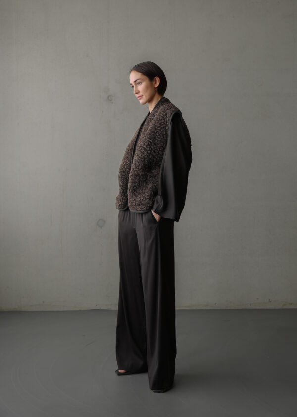 Club l'Avenir - Abigail'CL waistcoat - Fudge