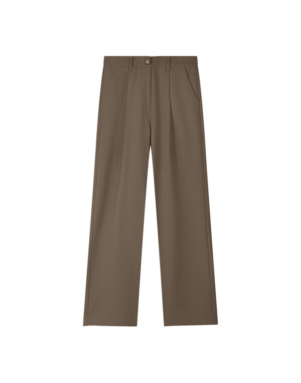 Club l'Avenir - Pantalon Jimy'CL - Coffee