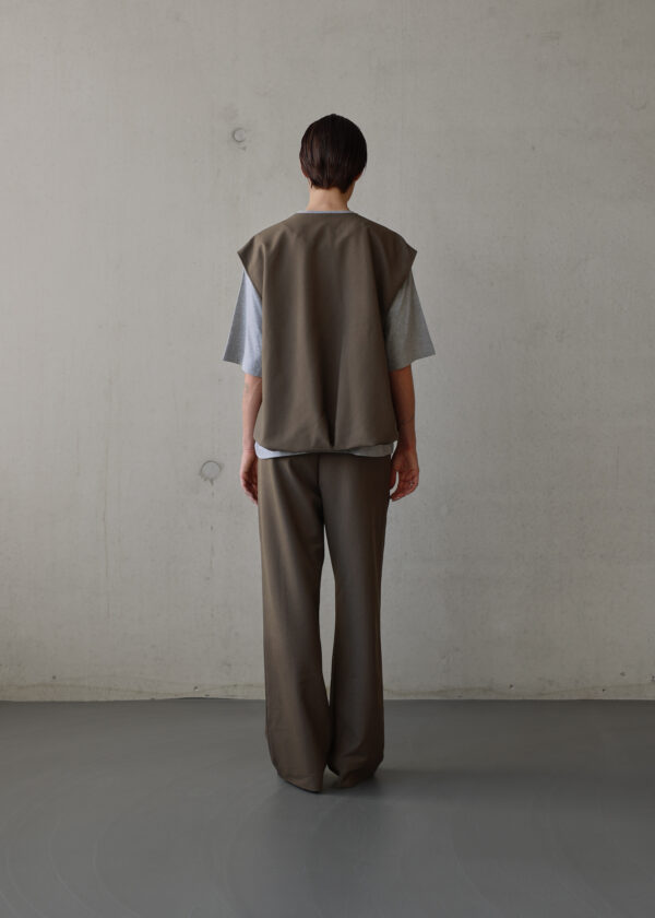 Club l'Avenir - Waistcoat Jilva'CL - Coffee