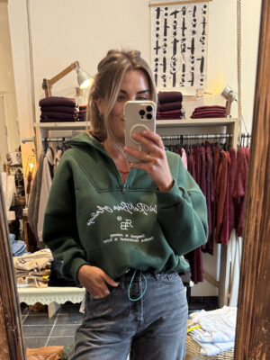 RE/BORN - Chelsea Sweater - Forest green