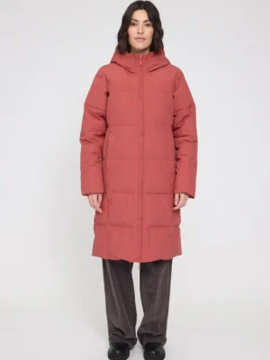 Mazine - Basic Puffer Coat - Marsala