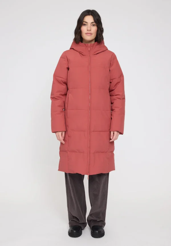 Mazine - Basic Puffer Coat - Marsala