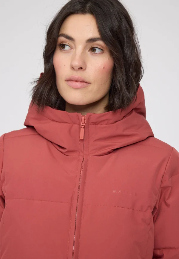 Mazine - Basic Puffer Coat - Marsala