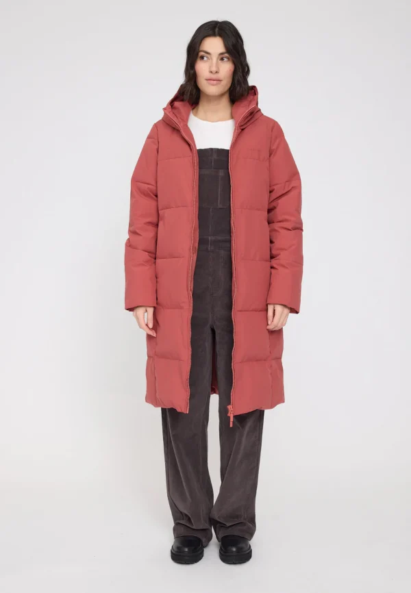 Mazine - Basic Puffer Coat - Marsala