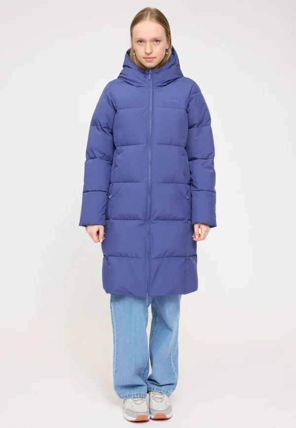 Mazine - Basic Puffer Coat - Violet Blue