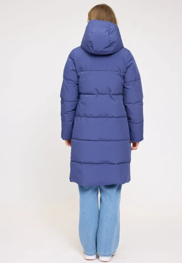 Mazine - Basic Puffer Coat - Violet Blue