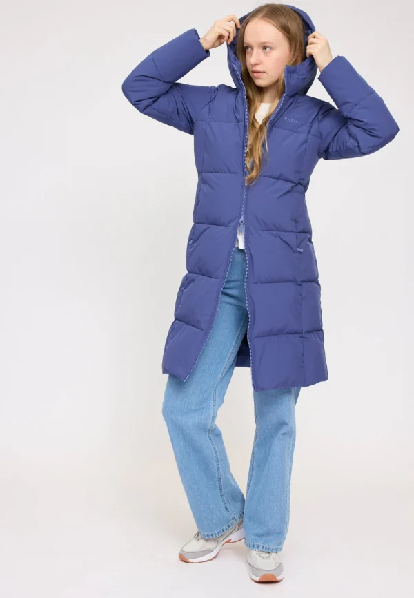 Mazine - Basic Puffer Coat - Violet Blue